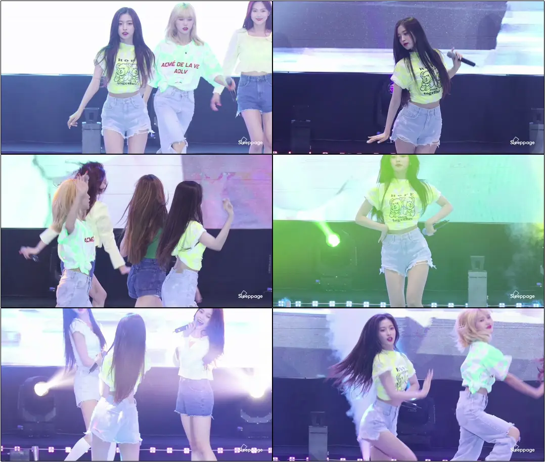 190720 #오마이걸 OH MY GIRL 비밀정원 SECRET GARDEN #아린 #Arin @ 김천포텐나이트