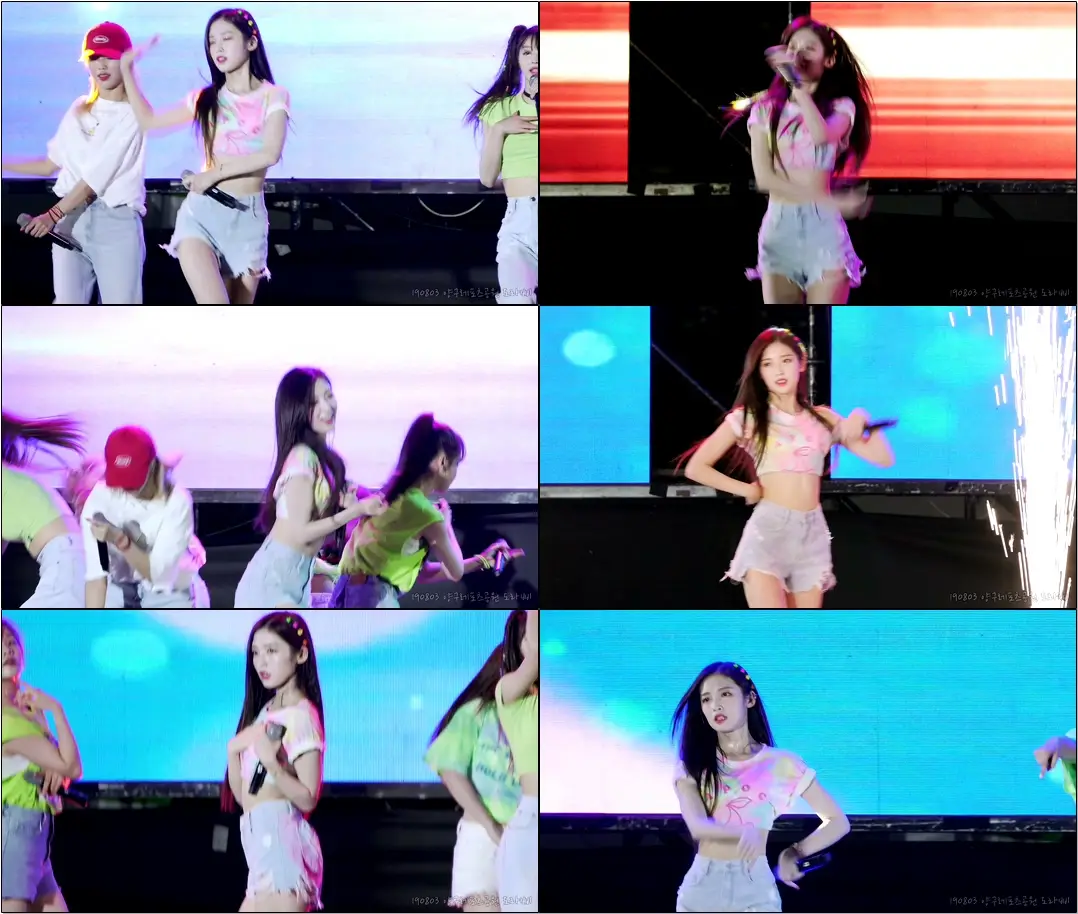 190803 OH MY GIRL(#오마이걸), #아린 '비밀정원' #직캠 @ 양구 DMZ POP 콘서트
