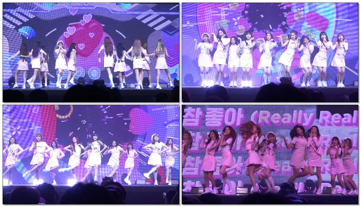 90522 #체리블렛(Cherry Bullet) '네가 참 좋아(Really Really)' @Showcase