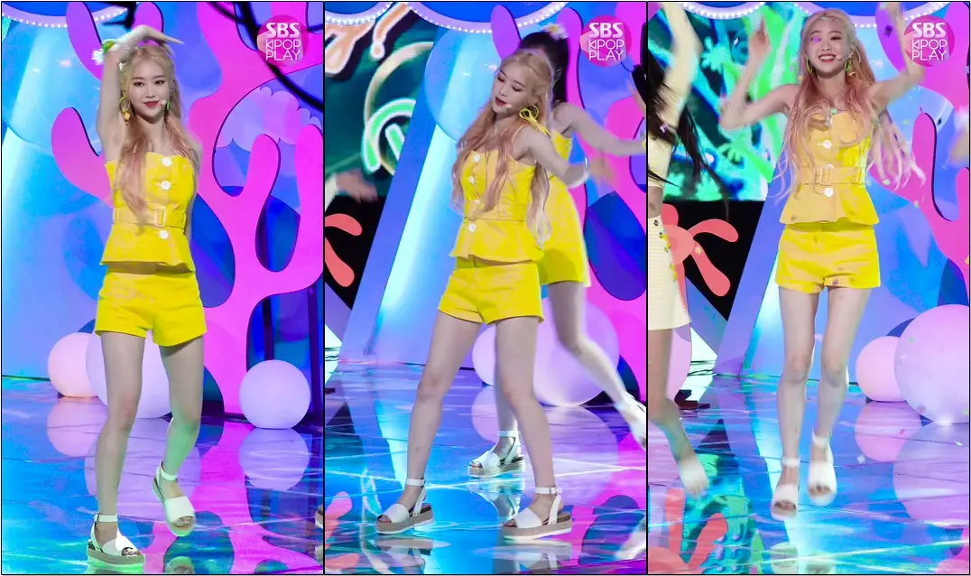 [안방1열 직캠4K] #오마이걸 #지호 'BUNGEE(Fall in Love)' (OH MY GIRL #JIHO #Fancam)ㅣ@SBS Inkigayo_2019.8.11