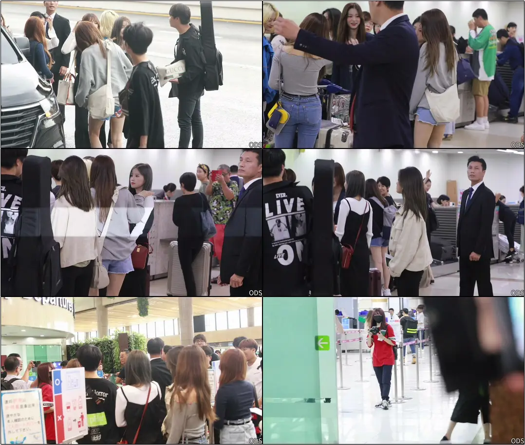 190907 #프로미스나인 (#fromis_9) - 김포공항 출국