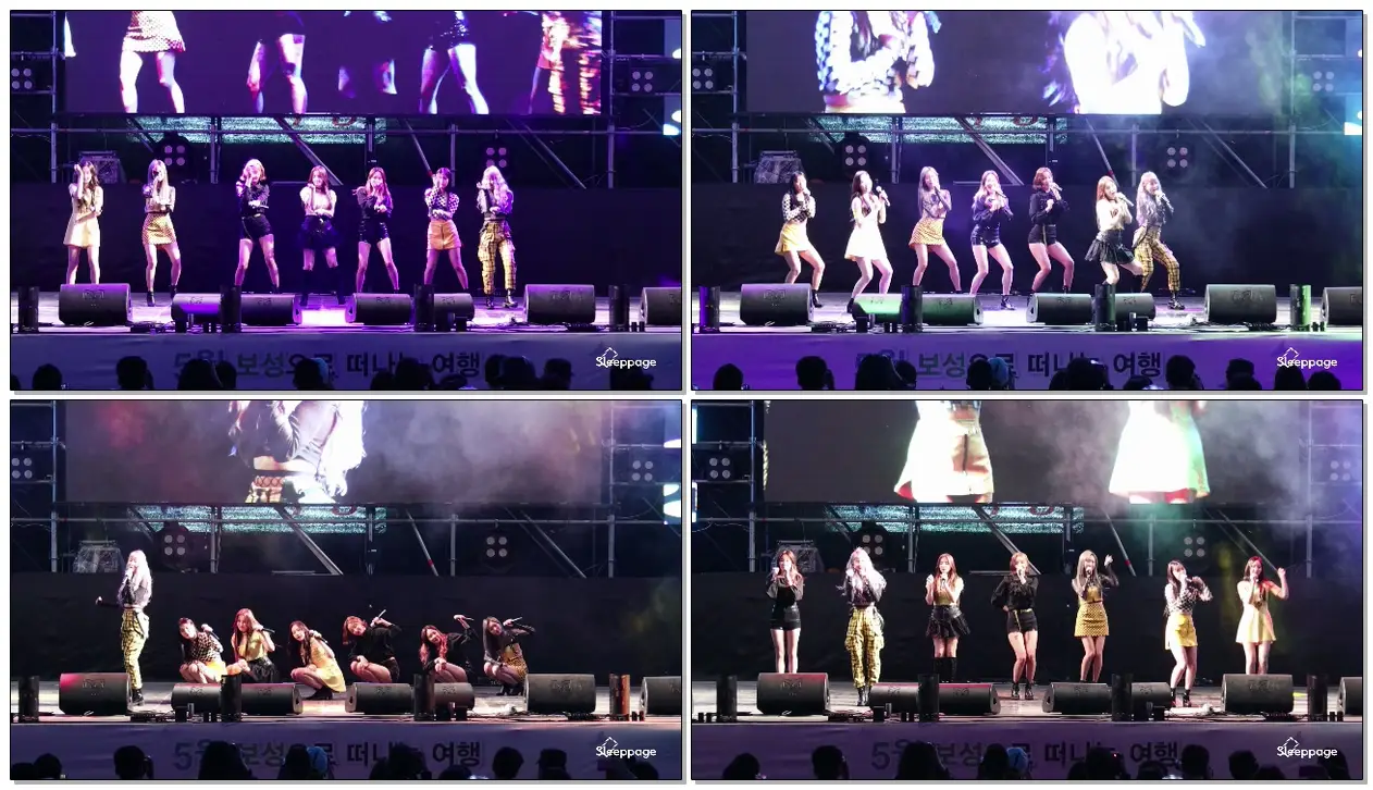 190505 #모모랜드 #MOMOLAND 짠쿵쾅 JJAN! KOONG! KWANG! @ 보성
