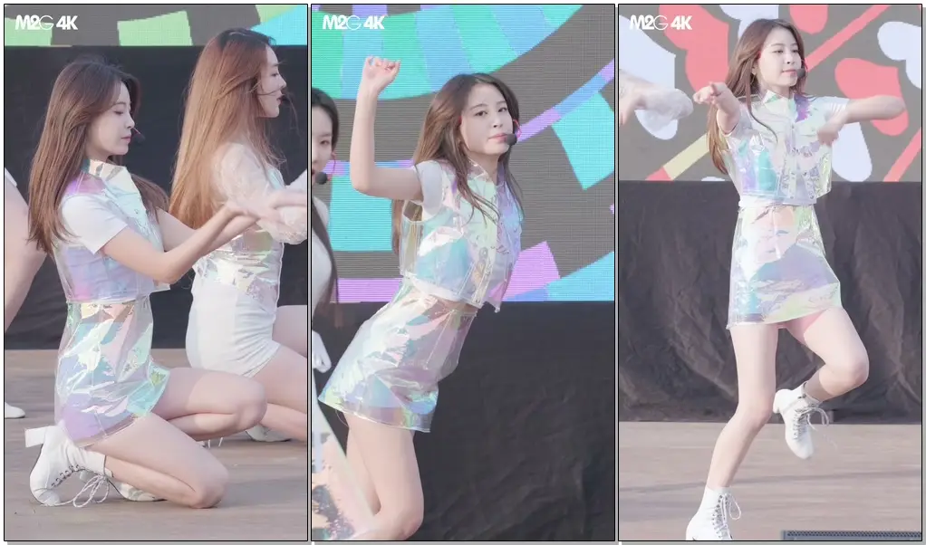 191110 네온펀치 이안 ( 트와이스 - Likey ) 도시꼬마축제 직캠 Fancam