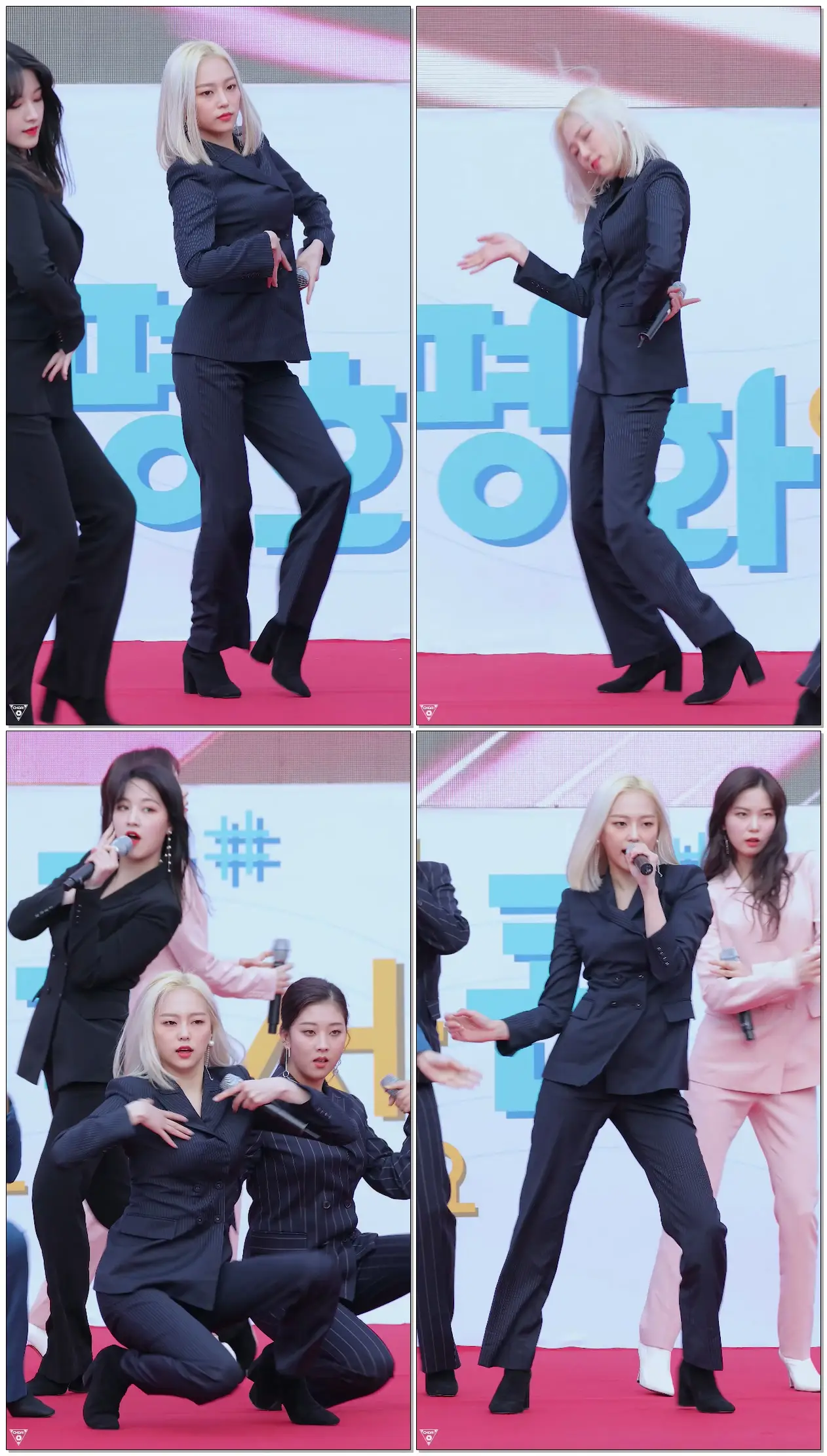 190420 #CLC #예은 직캠 (Crystal Clear) - BLACK DRESS(블랙드레스) @평화이음 콘서트