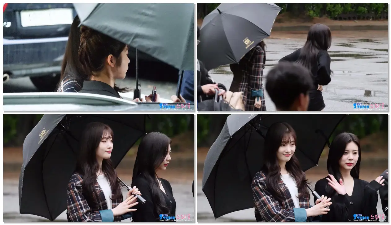 190426 #다이아 #DIA #정채연 Chaeyeon 뮤직뱅크 출근길
