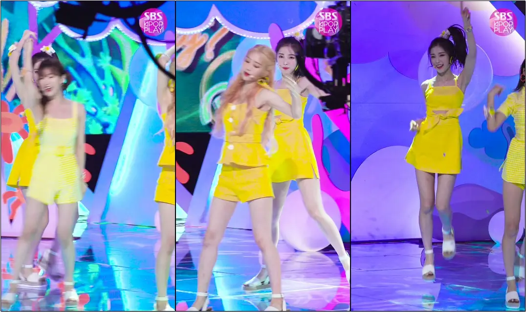 [안방1열 직캠4K] #오마이걸 #아린 'BUNGEE(Fall in Love)' (OH MY GIRL #ARIN #Fancam)ㅣ@SBS Inkigayo_2019.8.11