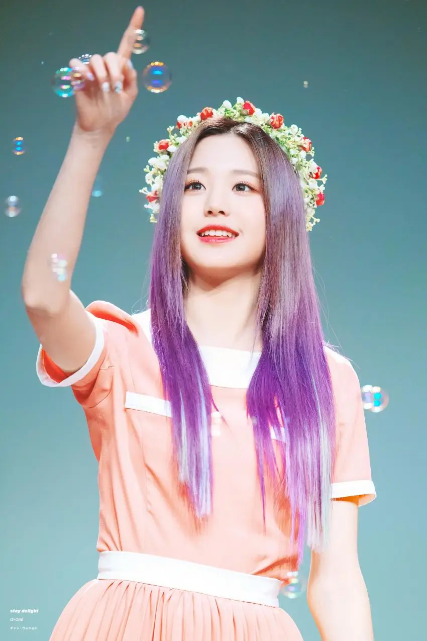 화관 쓴 #아이즈원 #장원영