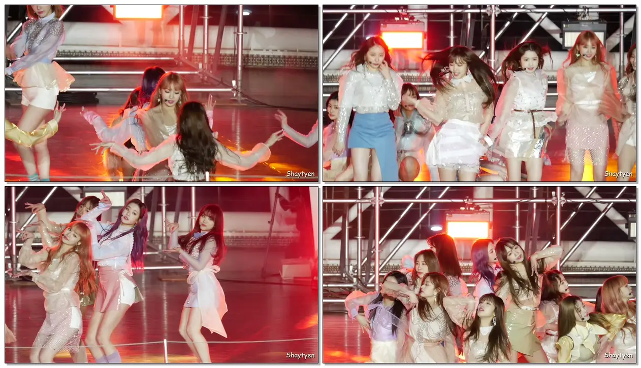 190402.아이즈원(IZ*ONE) 장원영(JangWonyoung) - 라비앙로즈(La_Vie_en_Rose) @한강 게릴라 직캠