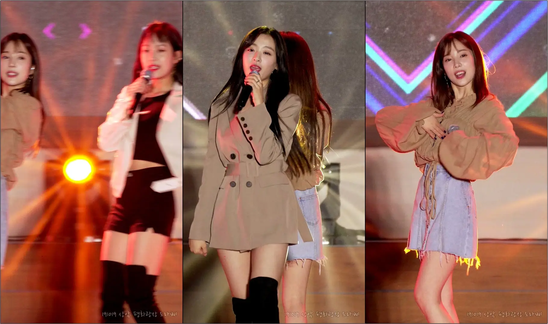 191019 #에이프릴 #윤채경 '봄의 나라 이야기' #직캠