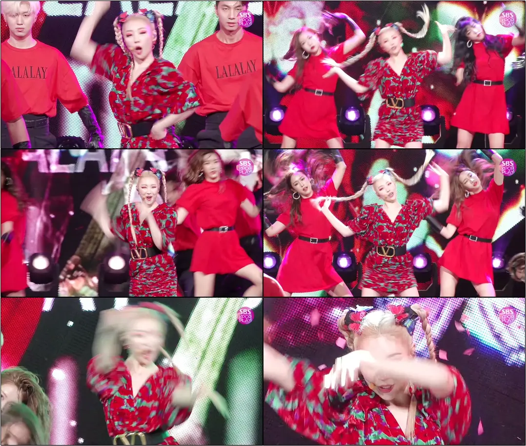 [페이스캠] #선미 '날라리' (SUNMI 'LALALAY' facecam)│@SBS Inkigayo_2019.9.8