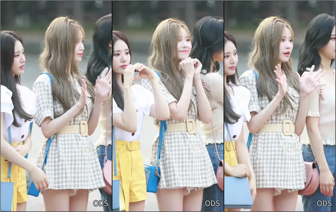 190719 #프로미스나인 (#fromis_9) #송하영 - Kbs 뮤직뱅크 출근길