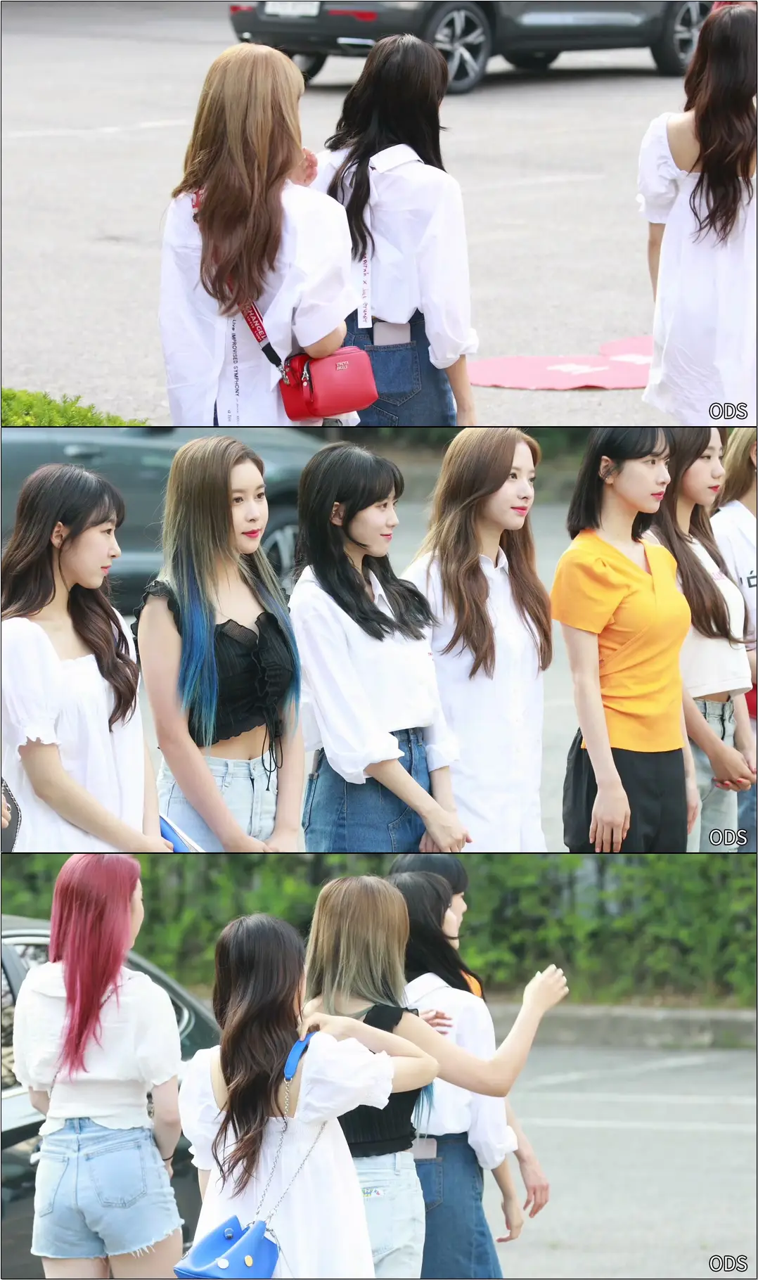 190705 #우주소녀(#WJSN) #루다(#LUDA) - Kbs 뮤직뱅크 출근길
