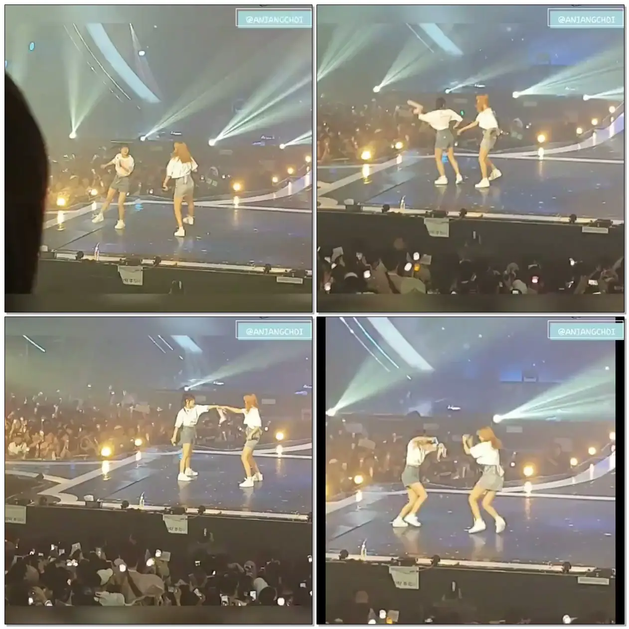 [fancam] 텐션 오른 유진이와 예나 @아이즈원 콘서트
