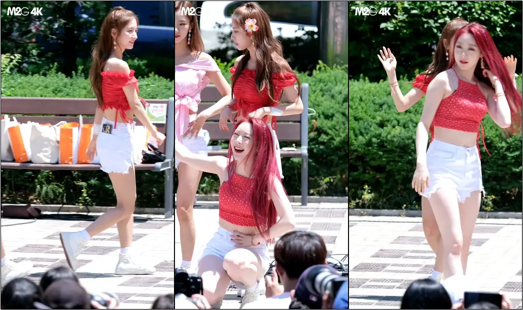 190622 #우주소녀 #WJSN #보나 ( Boogie up 부기업 파트바꾸기 ) 음악중심 미니팬미팅