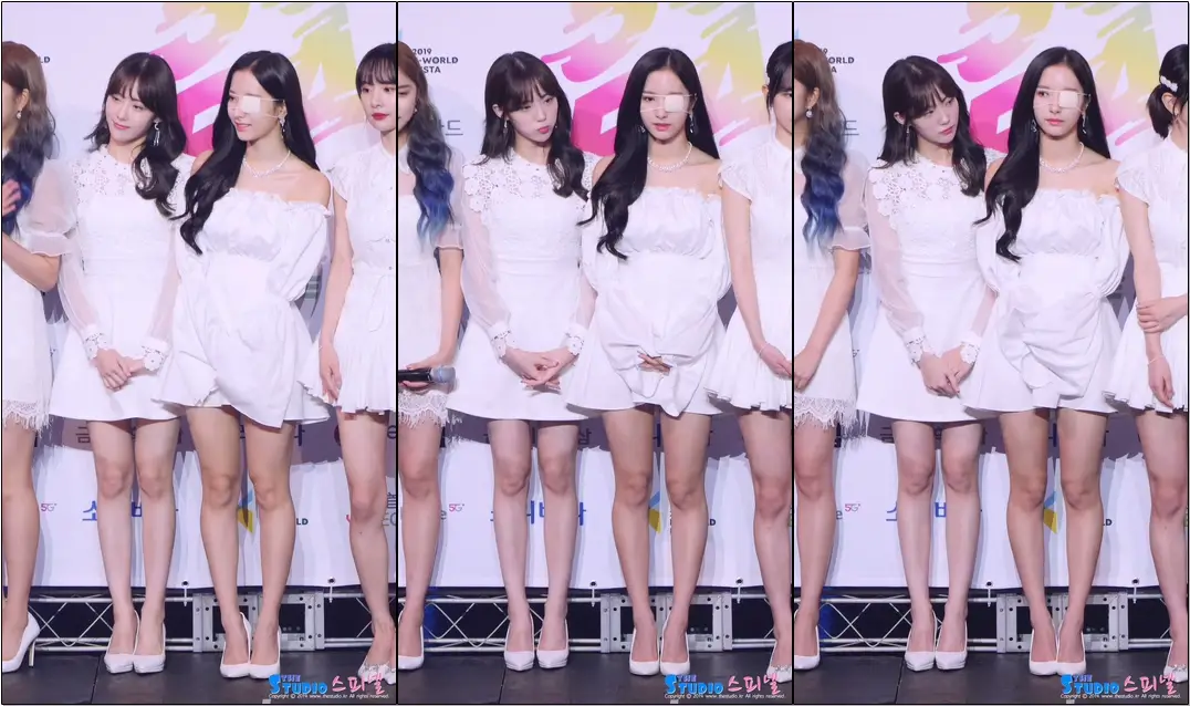 190822 #우주소녀 #WJSN #보나 #루다 #BONA #LUDA 블루카펫 Bule Carpet #직캠 @ 소리바다어워즈