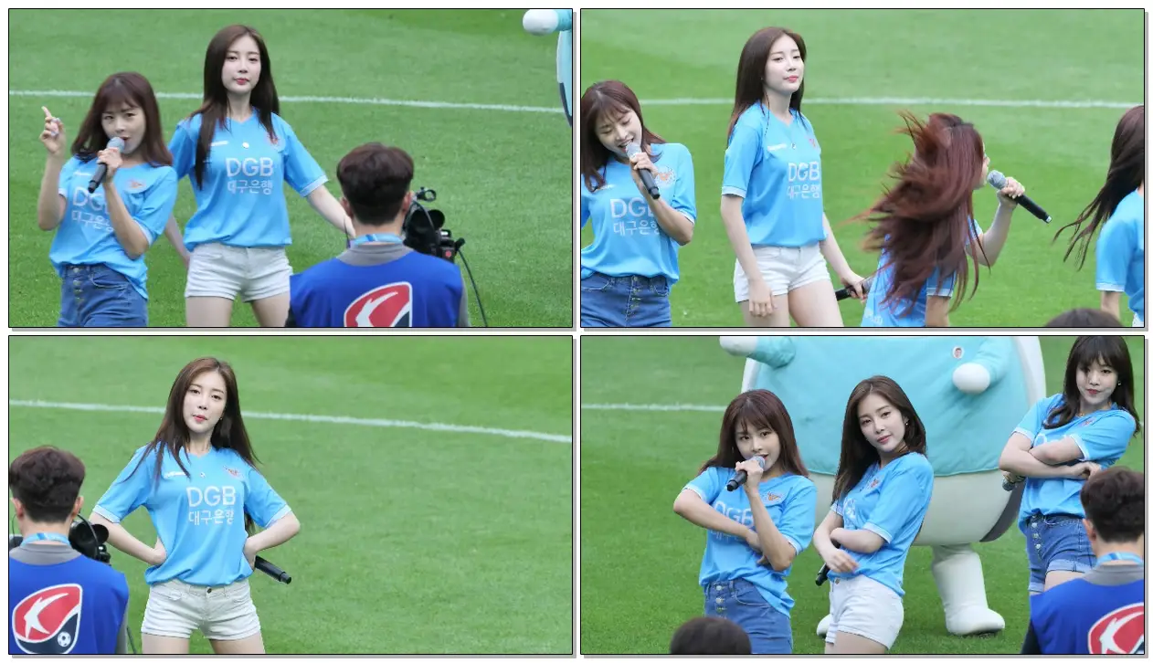 190519 #에이프릴 #APRIL #채경 #Chaekyung 예쁜게 죄 Oh! my mistake K리그 대구FC 하프타임 공연