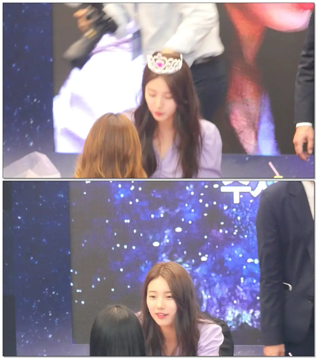 190613 스타필드 코엑스 클라렌 #수지 팬사인회 왕관 피카츄 #직캠