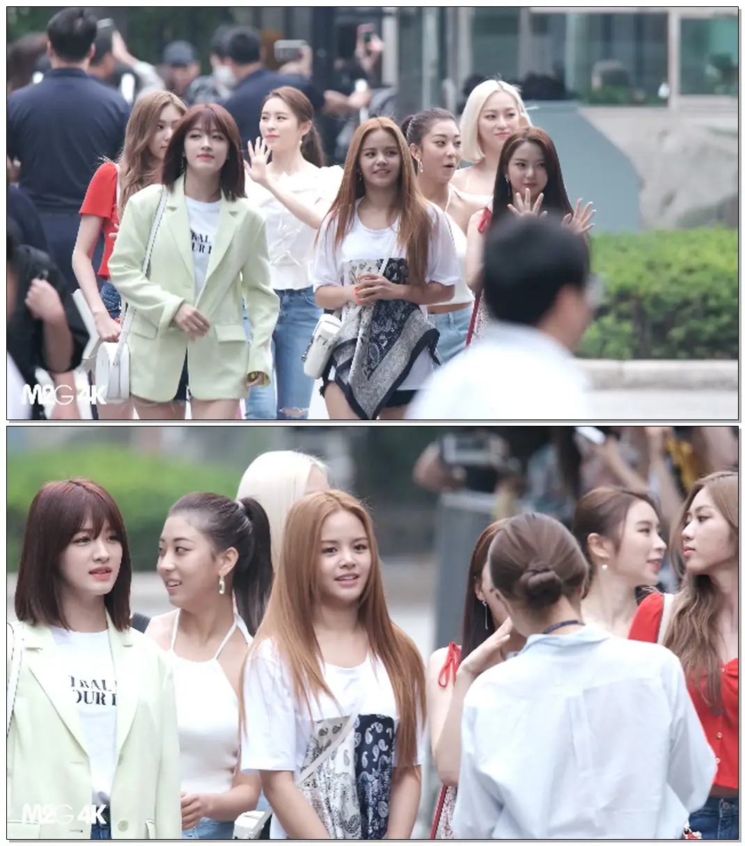 190614 #CLC - 뮤직뱅크 출근길 #직캠 #Fancam