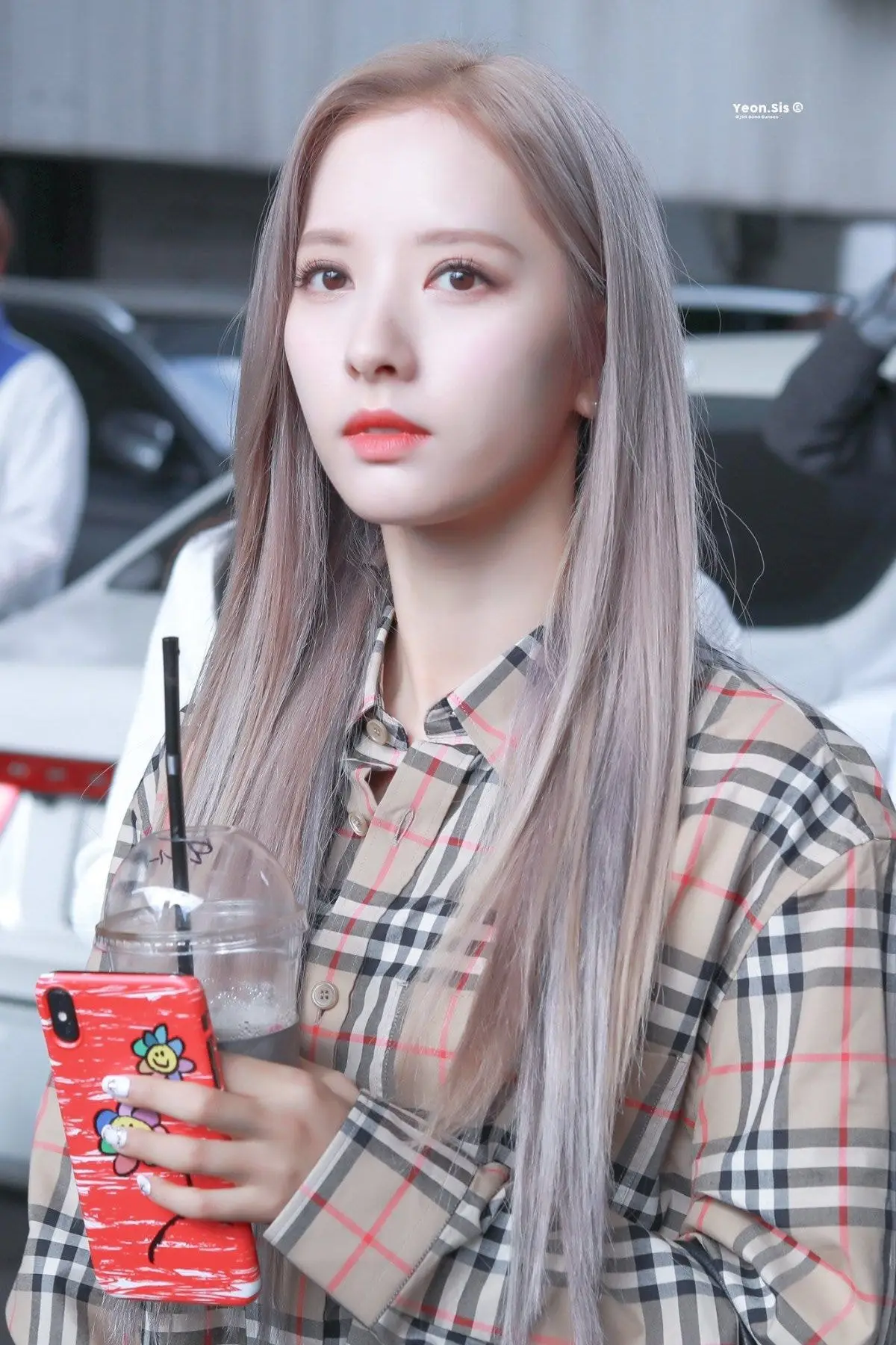 머리색깔 바뀐 우주소녀 보나