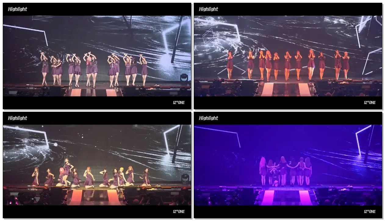 IZ*ONE (아이즈원) - Highlight @ IZ*ONE 1ST CONCERT [EYES ON ME] IN SEOUL