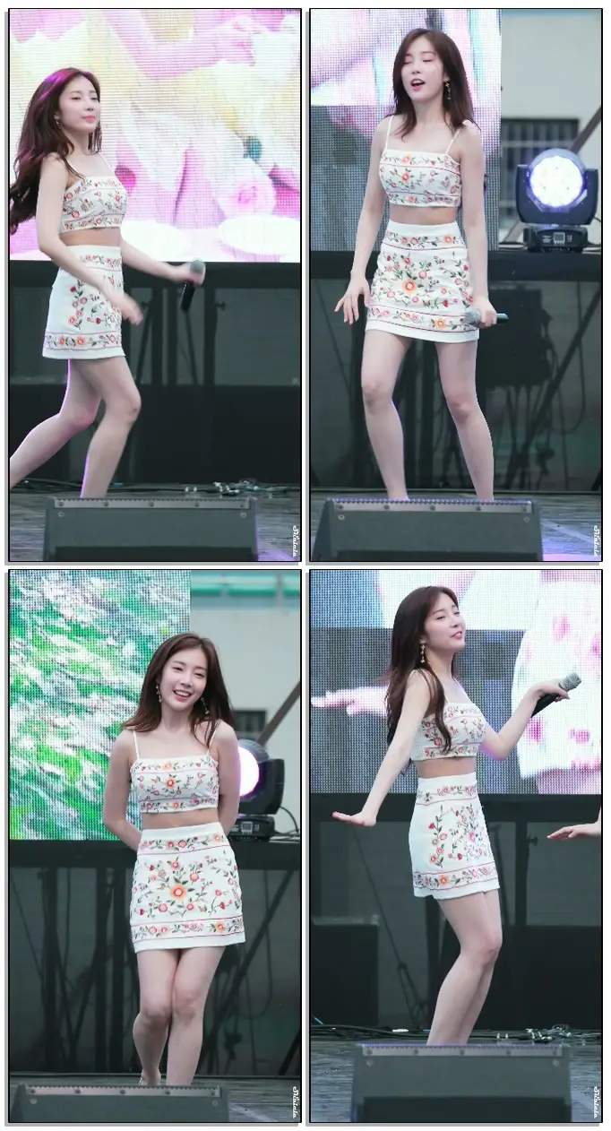 190518 #에이프릴(#Aprirl) - 팅커벨(Tinker Bell) ... #채경 직캠(#Chaekyeong fancam) @오산 청소년 축제 축하공연