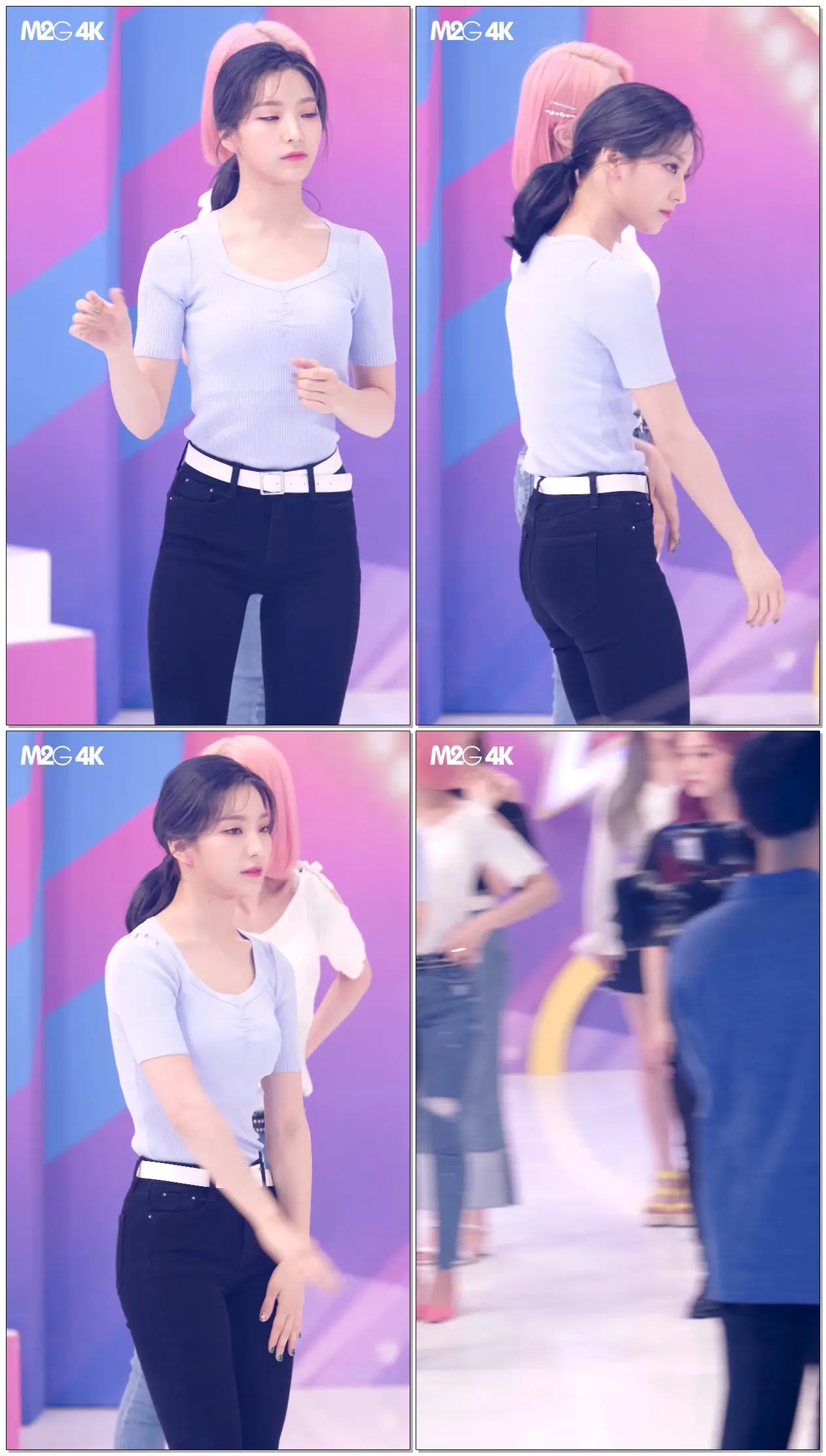 190611 #프로미스나인 #이새롬 ( 무대 대기중 ) 팩트인스타 #직캠 #Fancam
