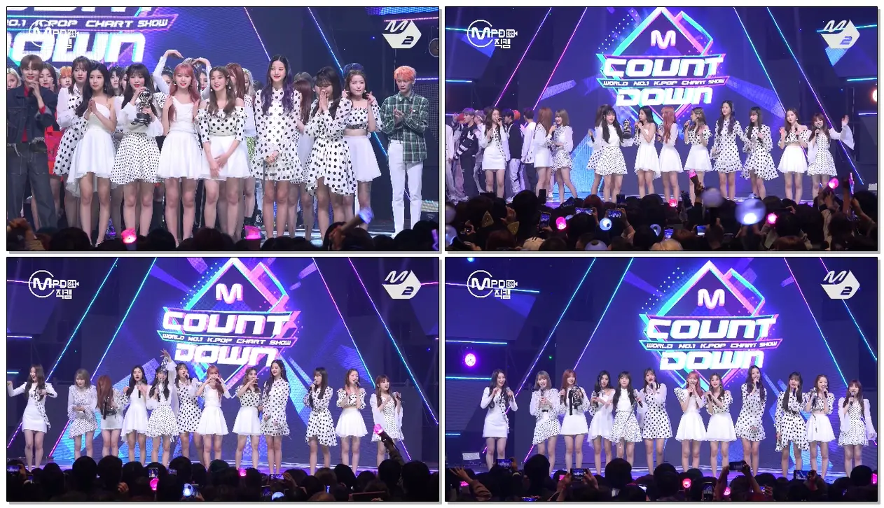 #아이즈원 1위 앵콜 직캠 4K ‘비올레타(Violeta)’ (IZ*ONE FanCam No.1 Encore) | @MCOUNTDOWN_2019.4.18