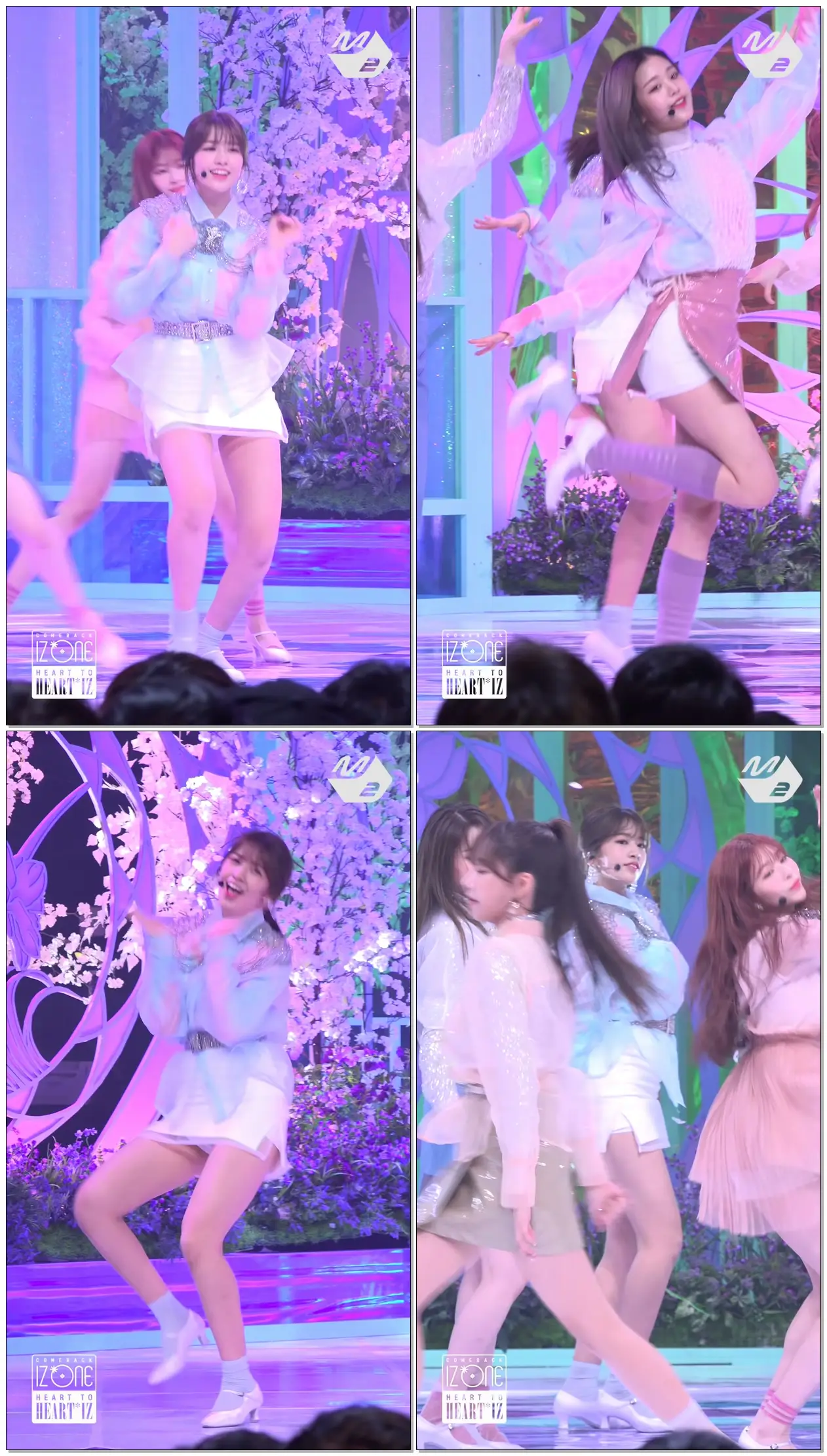 #아이즈원 #안유진 직캠 '비올레타(Violeta)' (IZ*ONE An Yujin FanCam) | @HEART TO 'HEART*IZ'_2019.04.01