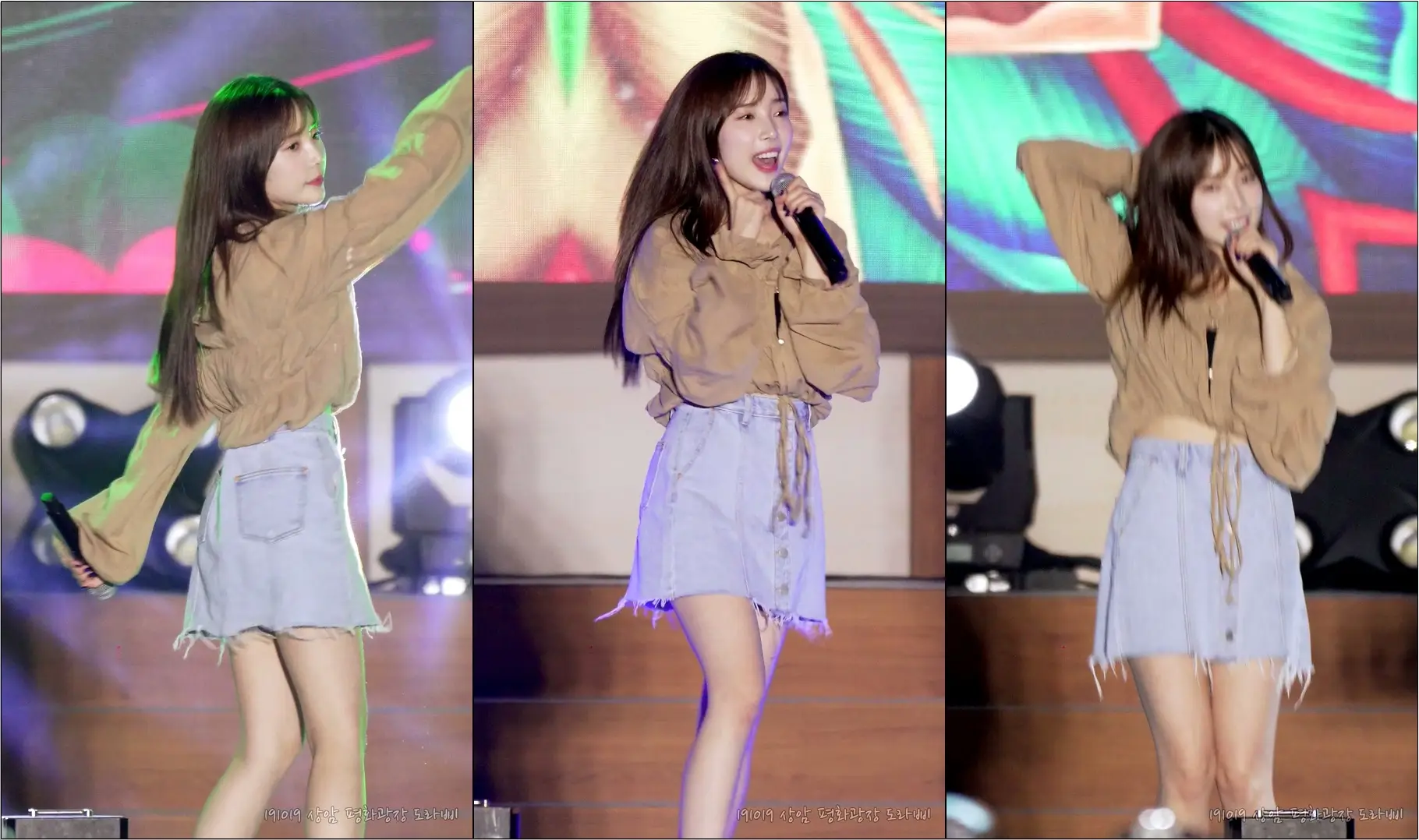191019 #에이프릴 #윤채경 '팅커벨' #직캠