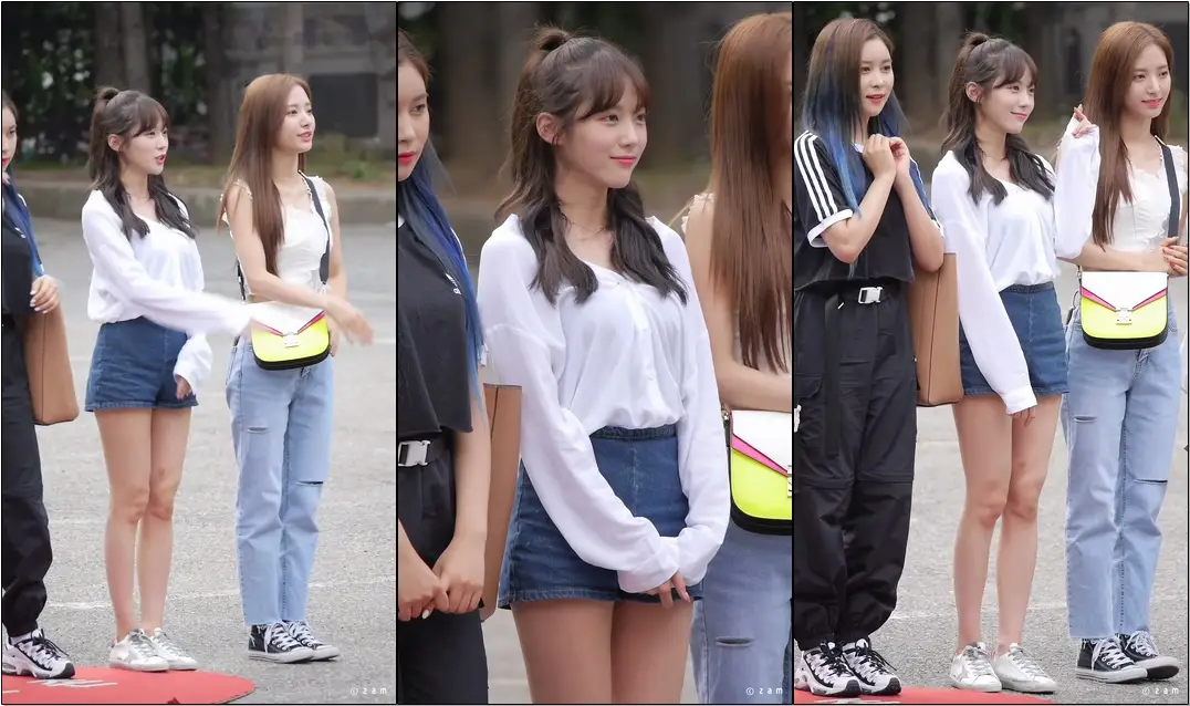 #우주소녀 #루다 @190628 뮤직뱅크 상반기결산 출근길