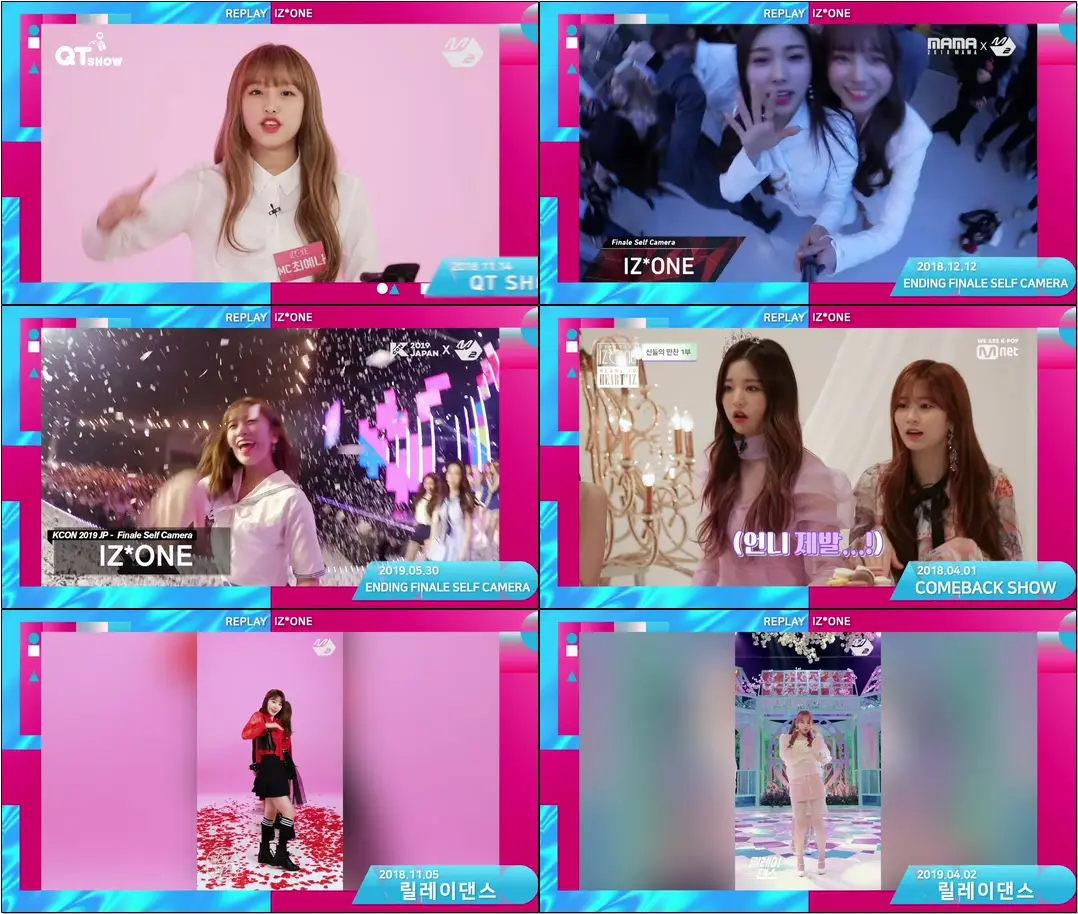 [M2 The Top Video] REPLAY IZ*ONE(#아이즈원) | PLAY MGMA