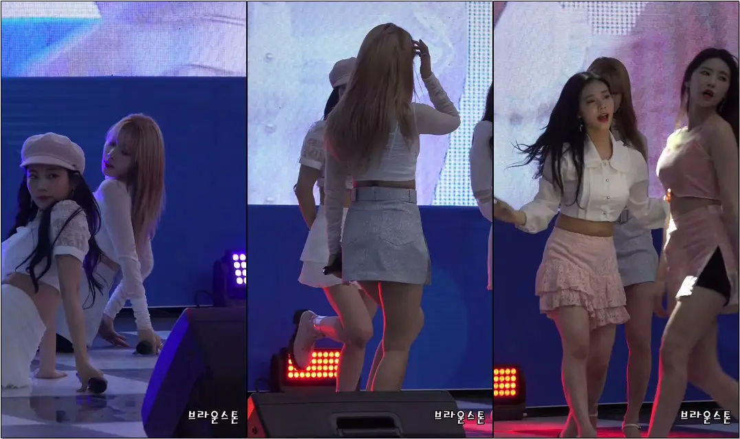190706 #다이아(#DIA #유니스) 우와 (WOOWA) @DMZ평화이음콘서트(철원동송시장공영주차장) #직캠 #FANCAM