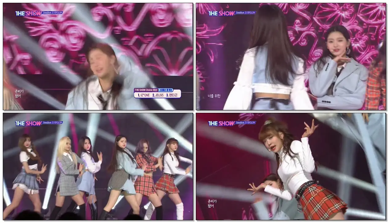 EVERGLOW 'Bon Bon Chocolat' @190417 더 쇼 (THE SHOW)