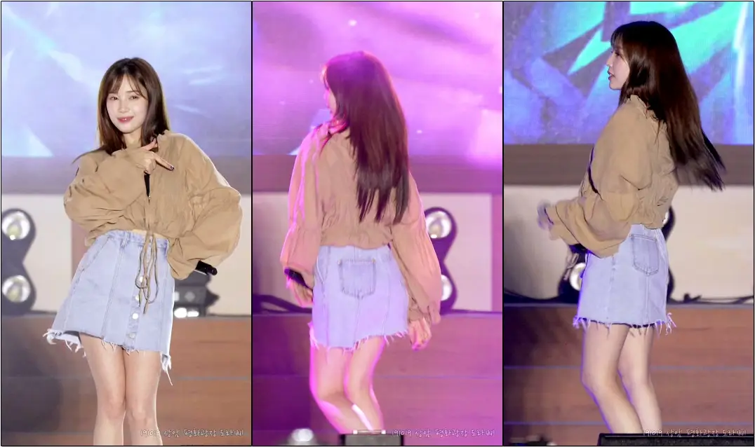 191019 #에이프릴 #윤채경 '파랑새' #직캠 @ 마포나루