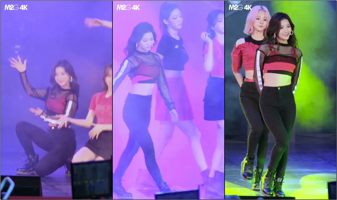 190629 #프로미스나인 #Fromis9 #새롬 ( Fun ) 파크콘서트 #직캠 #Fancam
