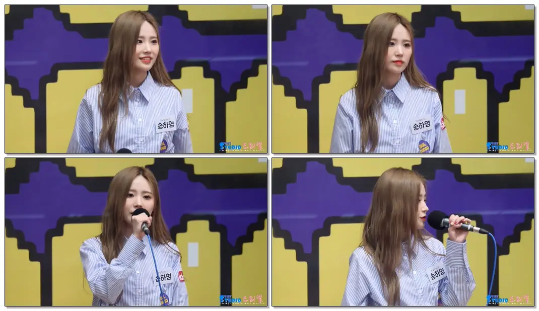 190619 #프로미스나인 #송하영 #직캠 'FLY HIGH' #fromis_9 #Hayoung #fancam @ 아이돌라디오