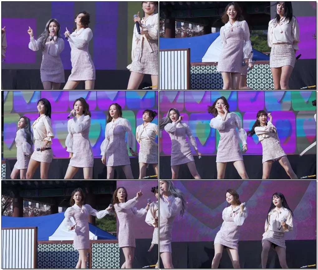 191110 애지 AeJi 해시태그 HashTag 'YES or YES(TWICE)' 직캠@도시꼬마들의 행복한 축제