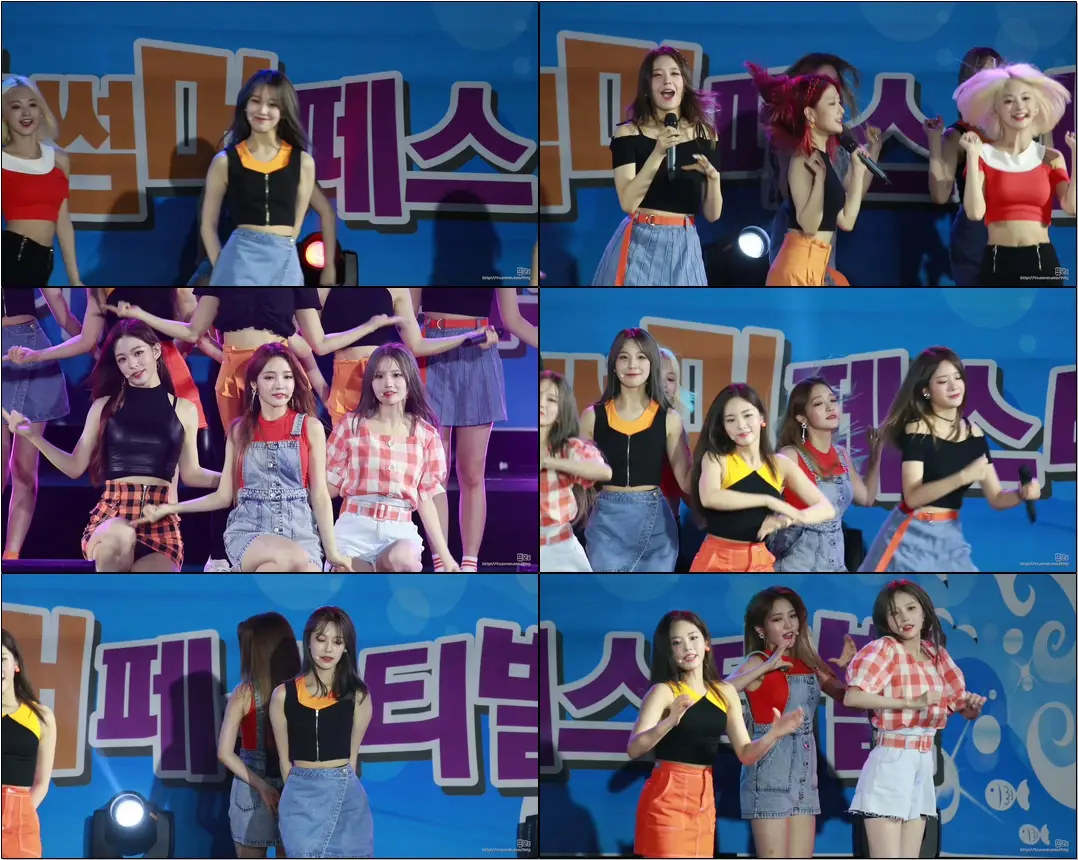 190729 #프로미스나인(#fromis_9) #노지선 - LOVE BOMB (2019 코야 썸머 페스티벌)