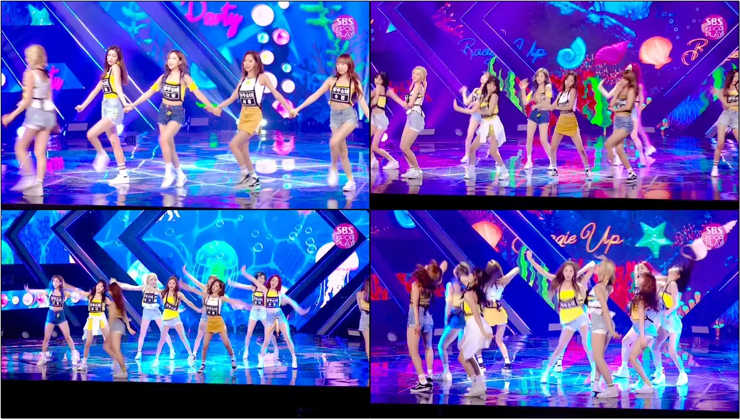 #우주소녀 'Boogie Up' 드라이리허설 #직캠 (#WJSN 'Boogie Up' Rehearsal cam) @SBS inkigayo_2019.06.16