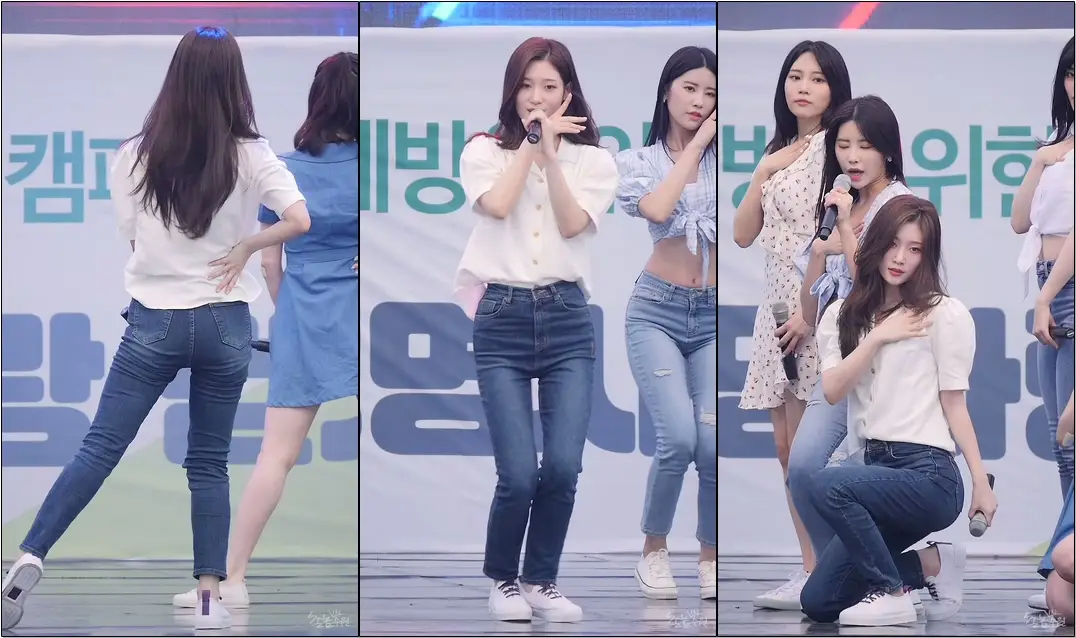 190908 #다이아 (#DIA) - WOOWA (우와) (#채연) #직캠