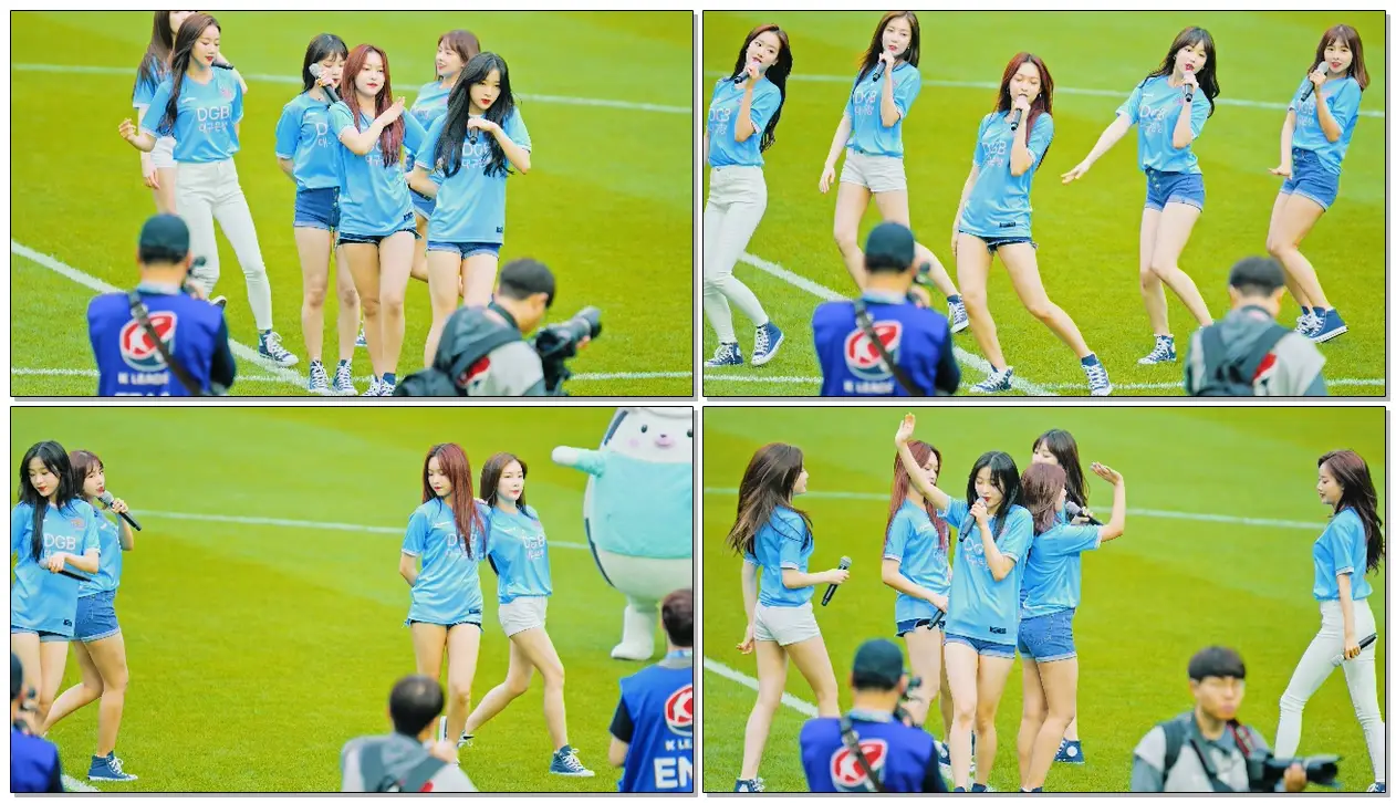 #에이프릴(#APRIL) - April Story(봄의 나라 이야기 )@190519 대구FC 축하공연