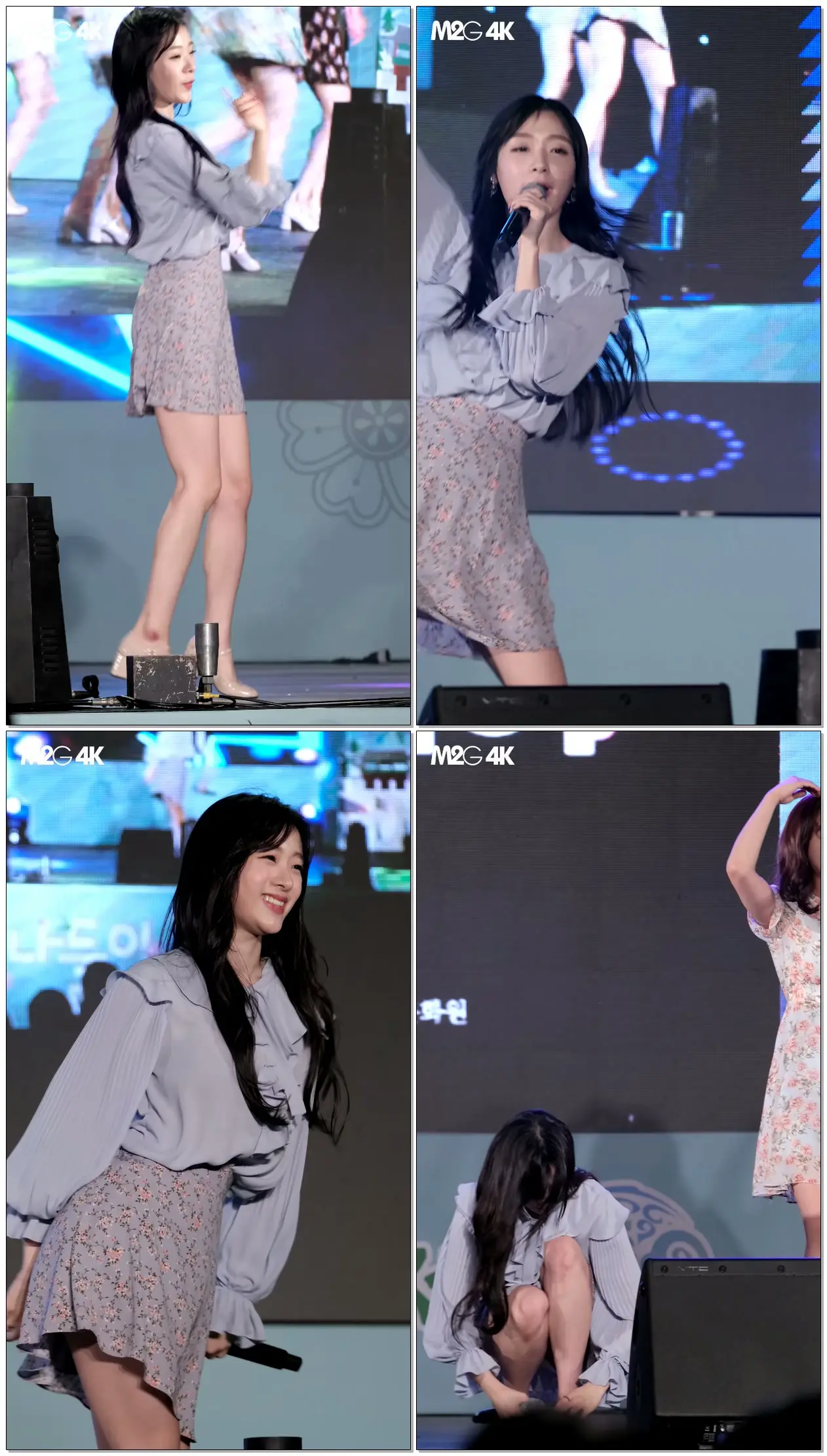 190504 #에이프릴 #진솔 ( 팅커벨 ) 부여 부소산 봄 나들이