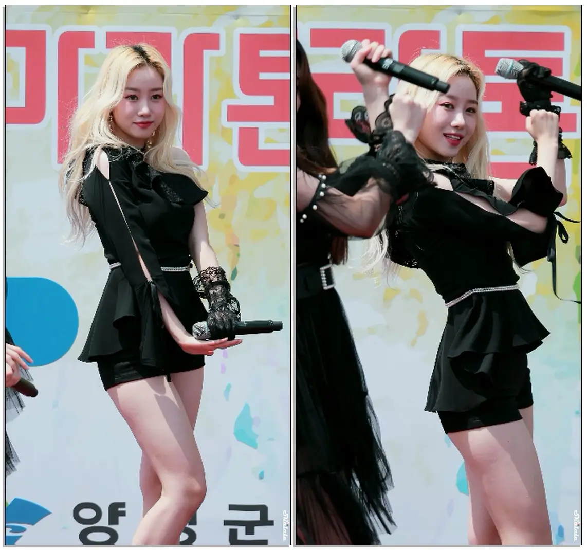 190615 [For Mobile] #페이버릿(#Favorite) - Heart Signal ...가을 #직캠(Gaeul #fancam) @이봉주마라톤대회