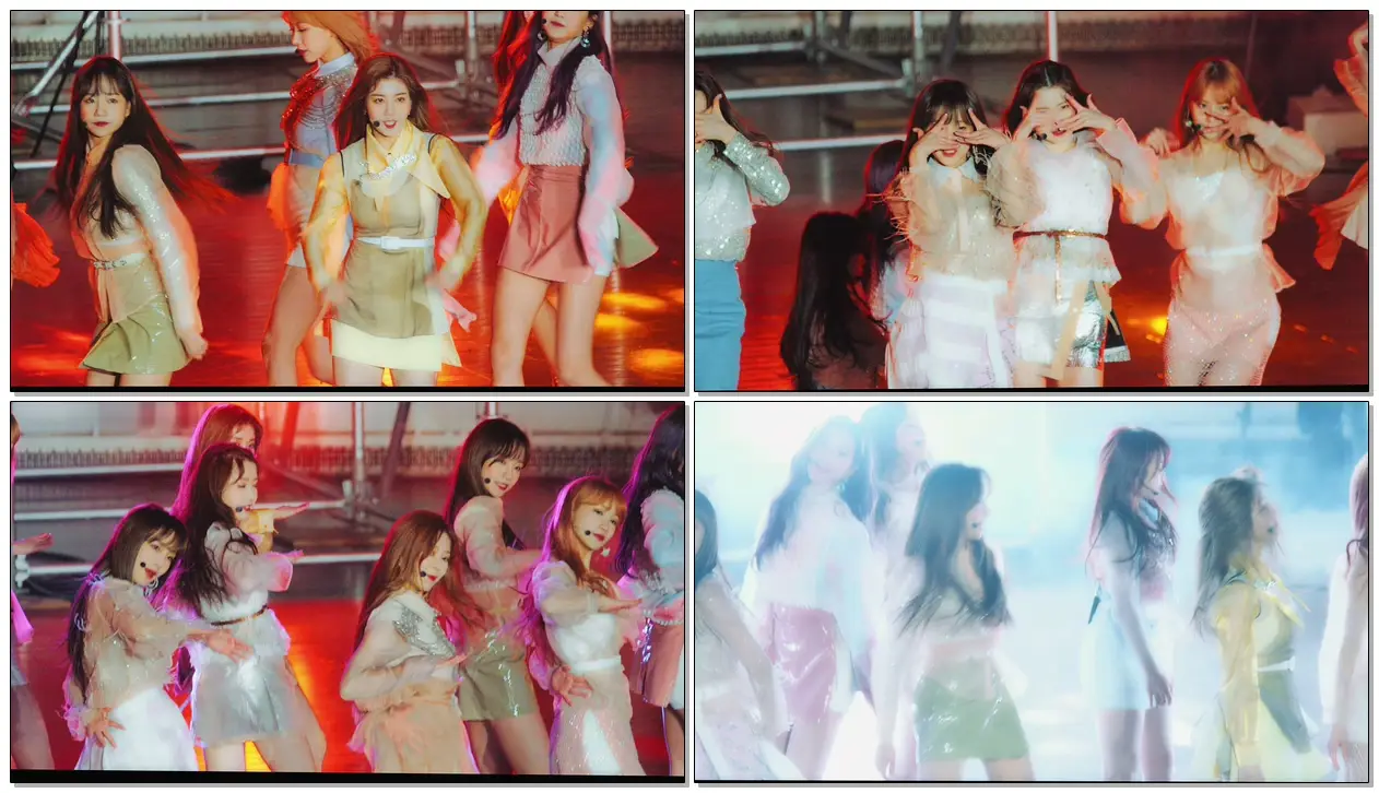 #아이즈원(IZ*ONE) - #라비앙로즈(La Vie en Rose) @190402 여의도 한강 게릴라