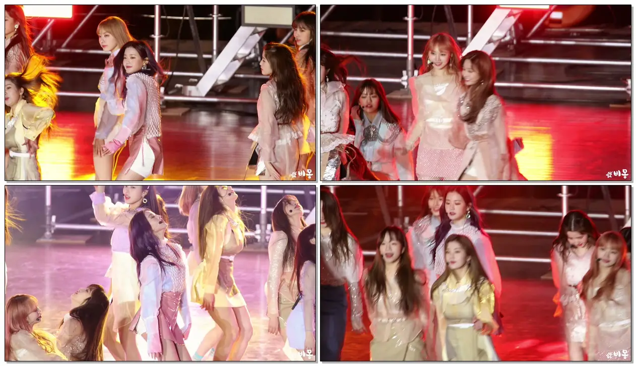 190402 #아이즈원(IZ*ONE) #장원영(Wonyoung) - 라비앙로즈 (La Vie en Rose) [한강게릴라]