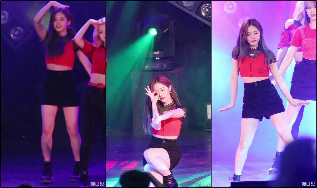 190629 #프로미스나인 (#fromis_9) #박지원 #직캠 - 유리구두 (성남 파크콘서트)