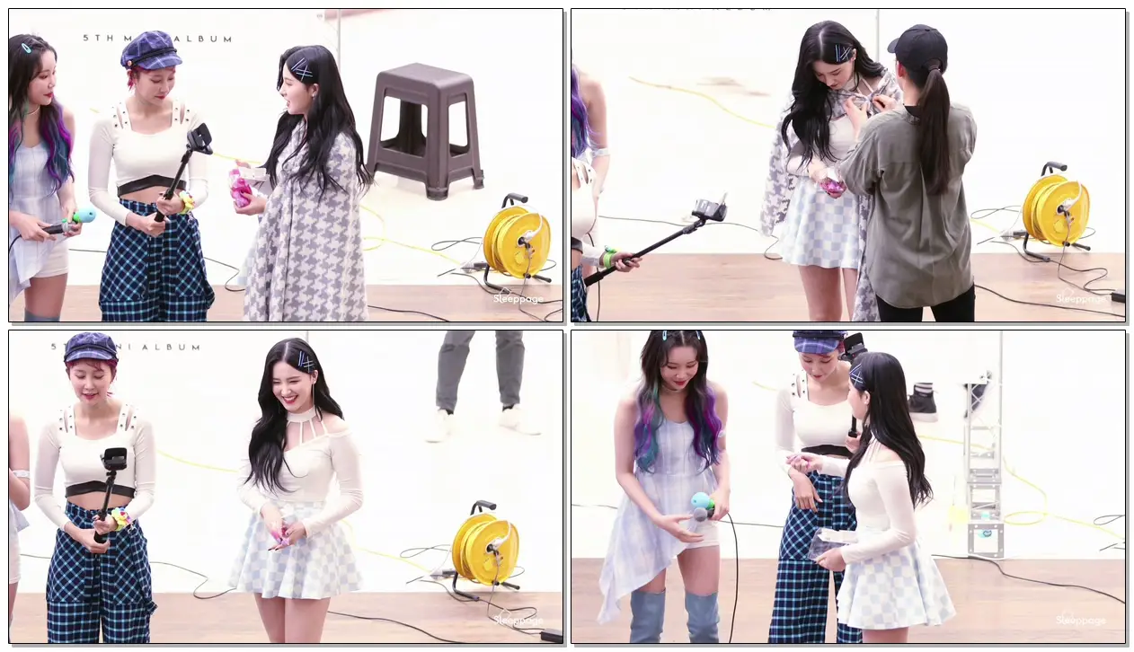 190330 #모모랜드 #MOMOLAND 꽃 뿌리는 #낸시 #NANCY @ 삼성팬사인회