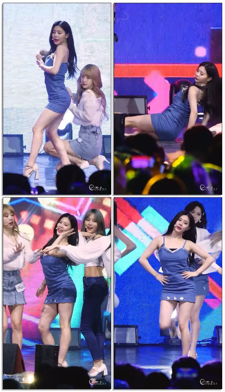 190426 #다이아 #DIA #은채 WOOWA 우와 @이천도자기축제 전야제 컬투쇼