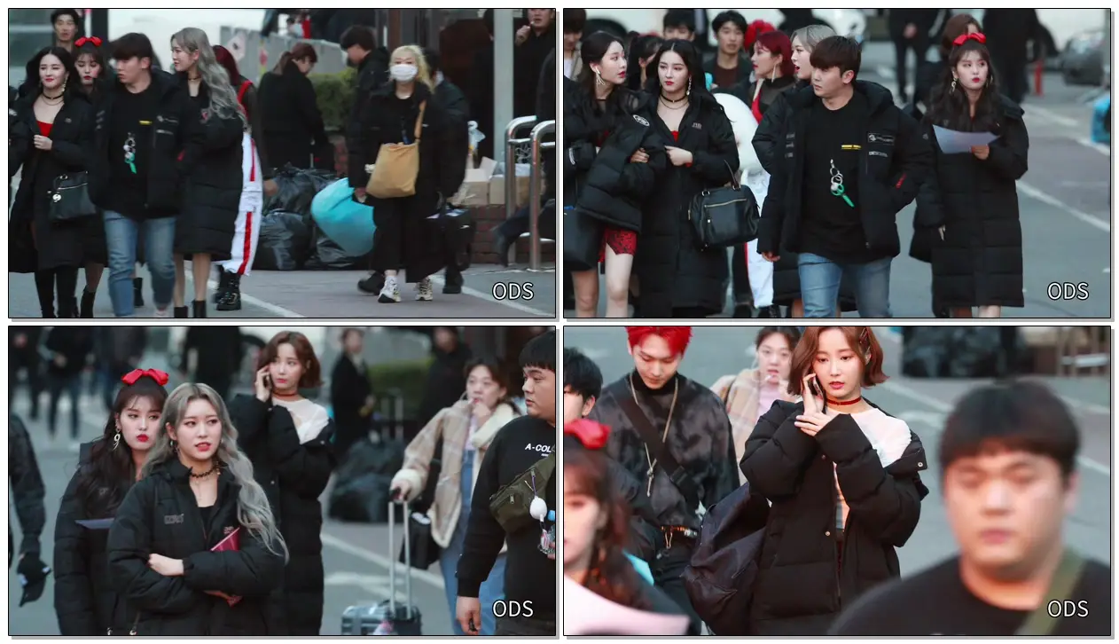 190329 모모랜드(MOMOLAND) 연우(Yeonwoo) 퇴근 - kbs 뮤직뱅크