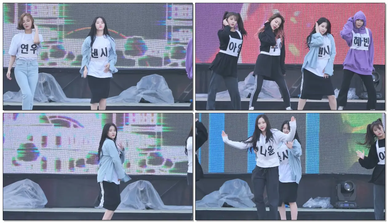 [rehearsal] 190501 #모모랜드 #MOMOLAND #낸시 #Nancy 뺌 BAAM @하이파이브 창원